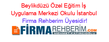 Beylikdüzü+Özel+Eğitim+İş+Uygulama+Merkezi+Okulu+İstanbul Firma+Rehberim+Üyesidir!