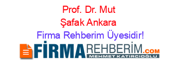 Prof.+Dr.+Mut+Şafak+Ankara Firma+Rehberim+Üyesidir!