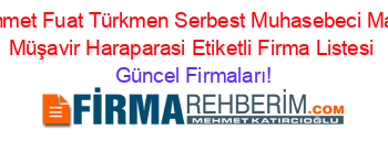 Ahmet+Fuat+Türkmen+Serbest+Muhasebeci+Mali+Müşavir+Haraparasi+Etiketli+Firma+Listesi Güncel+Firmaları!