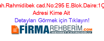 Akse+mah.Rahmidibek+cad.No:295+E.Blok.Daire:1Çayırova+Adresi+Kime+Ait Detayları+Görmek+için+Tıklayın!