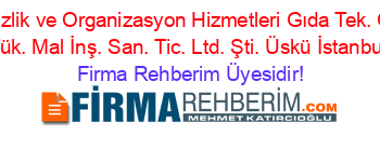 Aktif+Temizlik+ve+Organizasyon+Hizmetleri+Gıda+Tek.+Oto.+Day.+Tük.+Mal+İnş.+San.+Tic.+Ltd.+Şti.+Üskü+İstanbul Firma+Rehberim+Üyesidir!