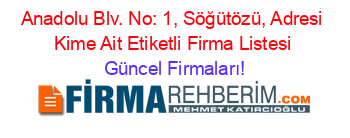 Anadolu+Blv.+No:+1,+Söğütözü,+Adresi+Kime+Ait+Etiketli+Firma+Listesi Güncel+Firmaları!
