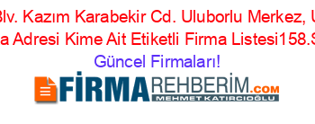 Atatürk+Blv.+Kazım+Karabekir+Cd.+Uluborlu+Merkez,+Uluborlu,+Isparta+Adresi+Kime+Ait+Etiketli+Firma+Listesi158.Sayfa Güncel+Firmaları!