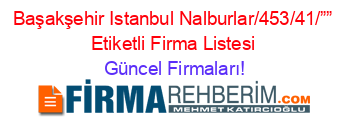 Başakşehir+Istanbul+Nalburlar/453/41/””+Etiketli+Firma+Listesi Güncel+Firmaları!