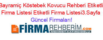 Bayramiç+Köstebek+Kovucu+Rehberi+Etiketli+Firma+Listesi+Etiketli+Firma+Listesi3.Sayfa Güncel+Firmaları!