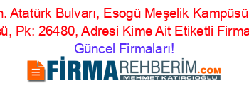 Büyükdere+Mh.+Atatürk+Bulvarı,+Esogü+Meşelik+Kampüsü,+Fen+Bilimleri+Enstitüsü,+Pk:+26480,+Adresi+Kime+Ait+Etiketli+Firma+Listesi Güncel+Firmaları!