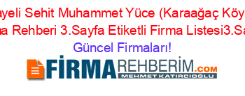 Cayeli+Sehit+Muhammet+Yüce+(Karaağaç+Köyü)+Firma+Rehberi+3.Sayfa+Etiketli+Firma+Listesi3.Sayfa Güncel+Firmaları!