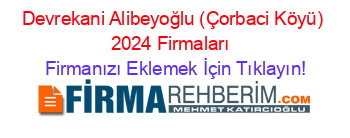 Devrekani+Alibeyoğlu+(Çorbaci+Köyü)+2024+Firmaları+ Firmanızı+Eklemek+İçin+Tıklayın!