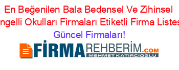 En+Beğenilen+Bala+Bedensel+Ve+Zihinsel+Engelli+Okulları+Firmaları+Etiketli+Firma+Listesi Güncel+Firmaları!