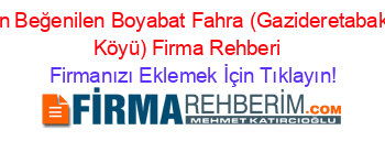 En+Beğenilen+Boyabat+Fahra+(Gazideretabakli+Köyü)+Firma+Rehberi+ Firmanızı+Eklemek+İçin+Tıklayın!