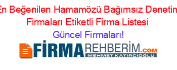 En+Beğenilen+Hamamözü+Bağımsız+Denetim+Firmaları+Etiketli+Firma+Listesi Güncel+Firmaları!