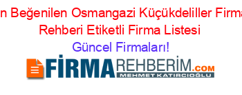 En+Beğenilen+Osmangazi+Küçükdeliller+Firma+Rehberi+Etiketli+Firma+Listesi Güncel+Firmaları!