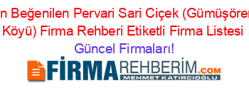 En+Beğenilen+Pervari+Sari+Ciçek+(Gümüşören+Köyü)+Firma+Rehberi+Etiketli+Firma+Listesi Güncel+Firmaları!