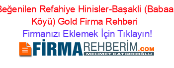 En+Beğenilen+Refahiye+Hinisler-Başakli+(Babaaslan+Köyü)+Gold+Firma+Rehberi+ Firmanızı+Eklemek+İçin+Tıklayın!