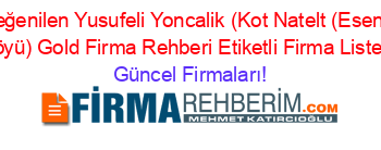 En+Beğenilen+Yusufeli+Yoncalik+(Kot+Natelt+(Esenyaka+Köyü)+Gold+Firma+Rehberi+Etiketli+Firma+Listesi Güncel+Firmaları!