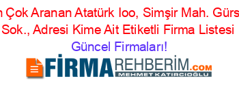 En+Çok+Aranan+Atatürk+Ioo,+Simşir+Mah.+Gürsel+Sok.,+Adresi+Kime+Ait+Etiketli+Firma+Listesi Güncel+Firmaları!