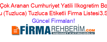 En+Çok+Aranan+Cumhuriyet+Yatili+Ilkogretim+Bolge+Okulu+(Tuzluca)+Tuzluca+Etiketli+Firma+Listesi3.Sayfa Güncel+Firmaları!