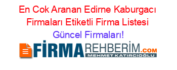 En+Cok+Aranan+Edirne+Kaburgacı+Firmaları+Etiketli+Firma+Listesi Güncel+Firmaları!