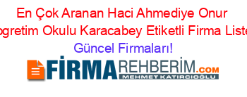 En+Çok+Aranan+Haci+Ahmediye+Onur+Ilkogretim+Okulu+Karacabey+Etiketli+Firma+Listesi Güncel+Firmaları!