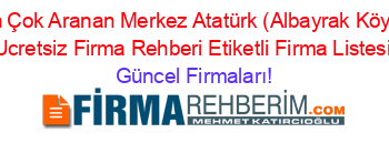 En+Çok+Aranan+Merkez+Atatürk+(Albayrak+Köyü)+Ucretsiz+Firma+Rehberi+Etiketli+Firma+Listesi Güncel+Firmaları!