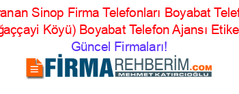 En+Çok+Aranan+Sinop+Firma+Telefonları+Boyabat+Telefon+Ajansı+Sederek+(Sariağaççayi+Köyü)+Boyabat+Telefon+Ajansı+Etiketli+Firma+Listesi Güncel+Firmaları!