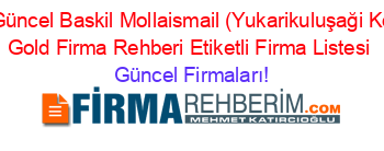 En+Güncel+Baskil+Mollaismail+(Yukarikuluşaği+Köyü)+Gold+Firma+Rehberi+Etiketli+Firma+Listesi Güncel+Firmaları!
