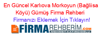En+Güncel+Karlıova+Morkoyun+(Bağliisa+Köyü)+Gümüş+Firma+Rehberi+ Firmanızı+Eklemek+İçin+Tıklayın!
