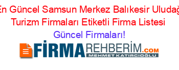 En+Güncel+Samsun+Merkez+Balıkesir+Uludağ+Turizm+Firmaları+Etiketli+Firma+Listesi Güncel+Firmaları!