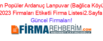 En+Popüler+Ardanuç+Lanpuvar+(Bağlica+Köyü)+2023+Firmaları+Etiketli+Firma+Listesi2.Sayfa Güncel+Firmaları!