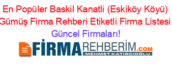 En+Popüler+Baskil+Kanatli+(Eskiköy+Köyü)+Gümüş+Firma+Rehberi+Etiketli+Firma+Listesi Güncel+Firmaları!