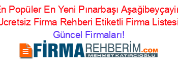 En+Popüler+En+Yeni+Pınarbaşı+Aşağibeyçayiri+Ucretsiz+Firma+Rehberi+Etiketli+Firma+Listesi Güncel+Firmaları!