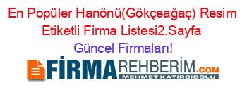 En+Popüler+Hanönü(Gökçeağaç)+Resim+Etiketli+Firma+Listesi2.Sayfa Güncel+Firmaları!