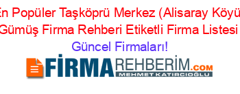 En+Popüler+Taşköprü+Merkez+(Alisaray+Köyü)+Gümüş+Firma+Rehberi+Etiketli+Firma+Listesi Güncel+Firmaları!