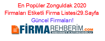 En+Popüler+Zonguldak+2020+Firmaları+Etiketli+Firma+Listesi29.Sayfa Güncel+Firmaları!
