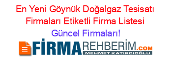 En+Yeni+Göynük+Doğalgaz+Tesisatı+Firmaları+Etiketli+Firma+Listesi Güncel+Firmaları!