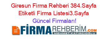 Giresun+Firma+Rehberi+384.Sayfa+Etiketli+Firma+Listesi3.Sayfa Güncel+Firmaları!