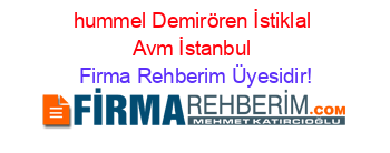 hummel+Demirören+İstiklal+Avm+İstanbul Firma+Rehberim+Üyesidir!