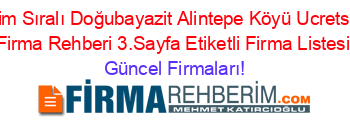 İsim+Sıralı+Doğubayazit+Alintepe+Köyü+Ucretsiz+Firma+Rehberi+3.Sayfa+Etiketli+Firma+Listesi Güncel+Firmaları!