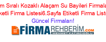 İsim+Sıralı+Kozaklı+Alaçam+Su+Bayileri+Firmaları+Etiketli+Firma+Listesi6.Sayfa+Etiketli+Firma+Listesi Güncel+Firmaları!