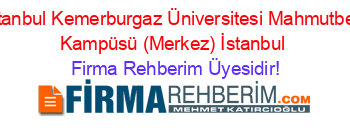 İstanbul+Kemerburgaz+Üniversitesi+Mahmutbey+Kampüsü+(Merkez)+İstanbul Firma+Rehberim+Üyesidir!
