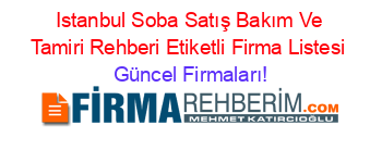 Istanbul+Soba+Satış+Bakım+Ve+Tamiri+Rehberi+Etiketli+Firma+Listesi Güncel+Firmaları!