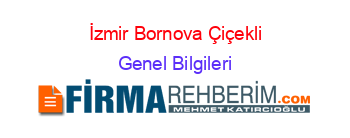 İzmir+Bornova+Çiçekli Genel+Bilgileri