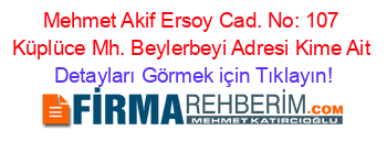 Mehmet+Akif+Ersoy+Cad.+No:+107+Küplüce+Mh.+Beylerbeyi+Adresi+Kime+Ait Detayları+Görmek+için+Tıklayın!