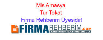 Mis+Amasya+Tur+Tokat Firma+Rehberim+Üyesidir!