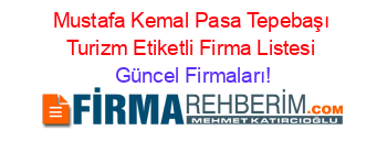 Mustafa+Kemal+Pasa+Tepebaşı+Turizm+Etiketli+Firma+Listesi Güncel+Firmaları!