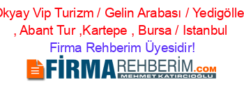 Okyay+Vip+Turizm+/+Gelin+Arabası+/+Yedigöller+,+Abant+Tur+,Kartepe+,+Bursa+/+Istanbul Firma+Rehberim+Üyesidir!