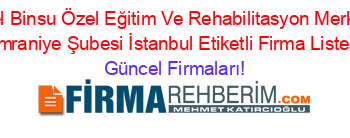 Özel+Binsu+Özel+Eğitim+Ve+Rehabilitasyon+Merkezi+Ümraniye+Şubesi+İstanbul+Etiketli+Firma+Listesi Güncel+Firmaları!