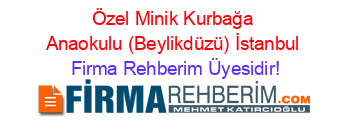 Özel+Minik+Kurbağa+Anaokulu+(Beylikdüzü)+İstanbul Firma+Rehberim+Üyesidir!