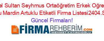 Ozel+Sultan+Seyhmus+Ortaöğretim+Erkek+Oğrenci+Yurdu+Mardin+Artuklu+Etiketli+Firma+Listesi2404.Sayfa Güncel+Firmaları!