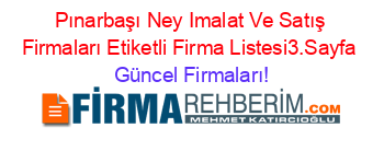 Pınarbaşı+Ney+Imalat+Ve+Satış+Firmaları+Etiketli+Firma+Listesi3.Sayfa Güncel+Firmaları!